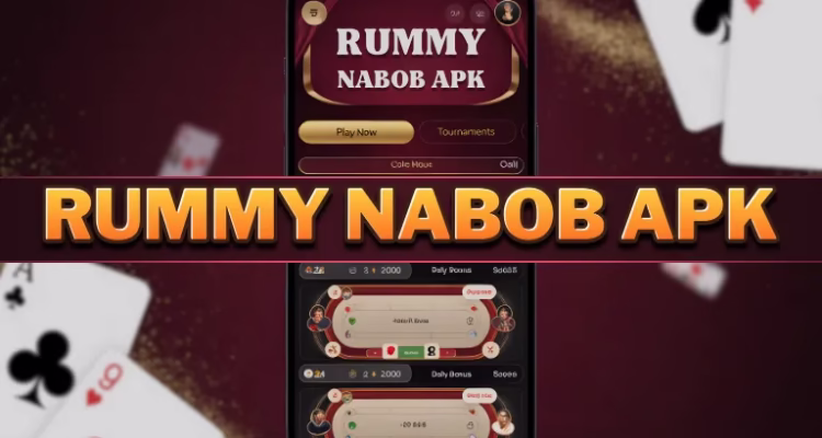 Rummy Nabob APK India legal 2026 guide with mobile card game screen.
