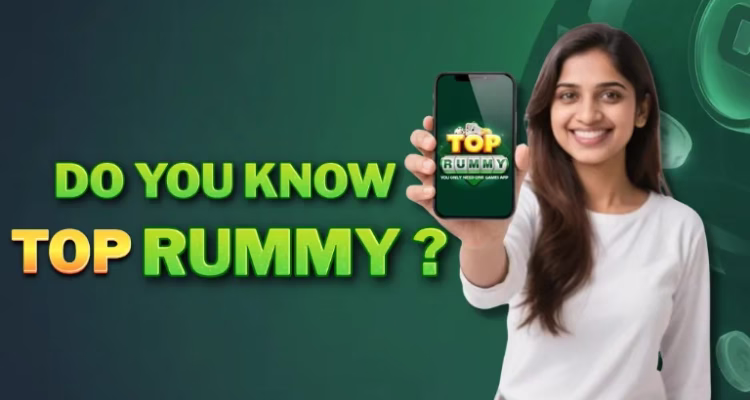 Top Rummy app full review 2026 informational guide banner.