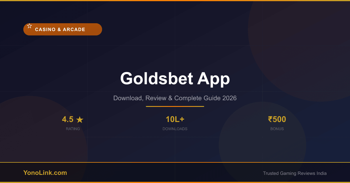 Goldsbet App - Download, Review & Bonus Guide 2026